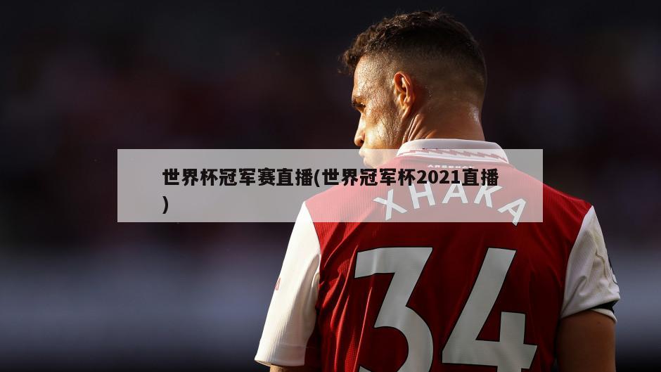 世界杯冠军赛直播(世界冠军杯2021直播)