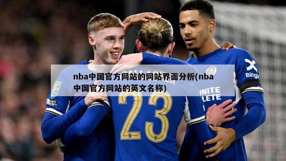nba中国官方网站的网站界面分析(nba中国官方网站的英文名称)