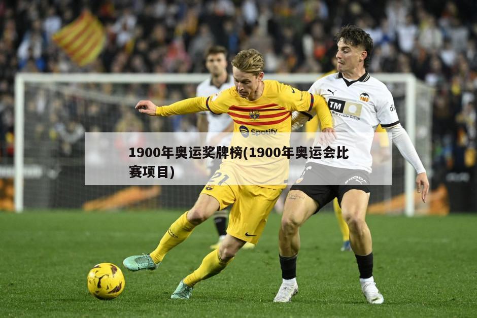 1900年奥运奖牌榜(1900年奥运会比赛项目)